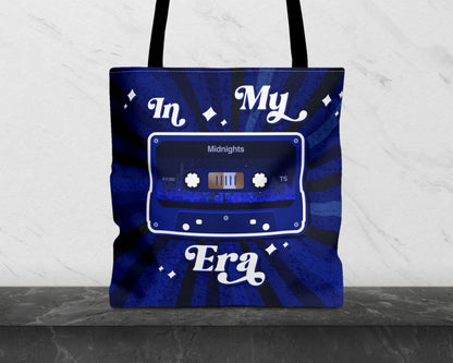 In my Midnights era vintage cassette tape tote bag