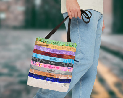 Personalized name Eras tote bag