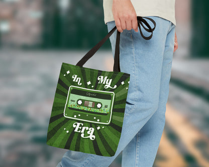 In my Self-titled era vintage cassette tape tote bag