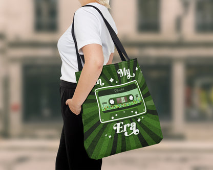 In my Self-titled era vintage cassette tape tote bag