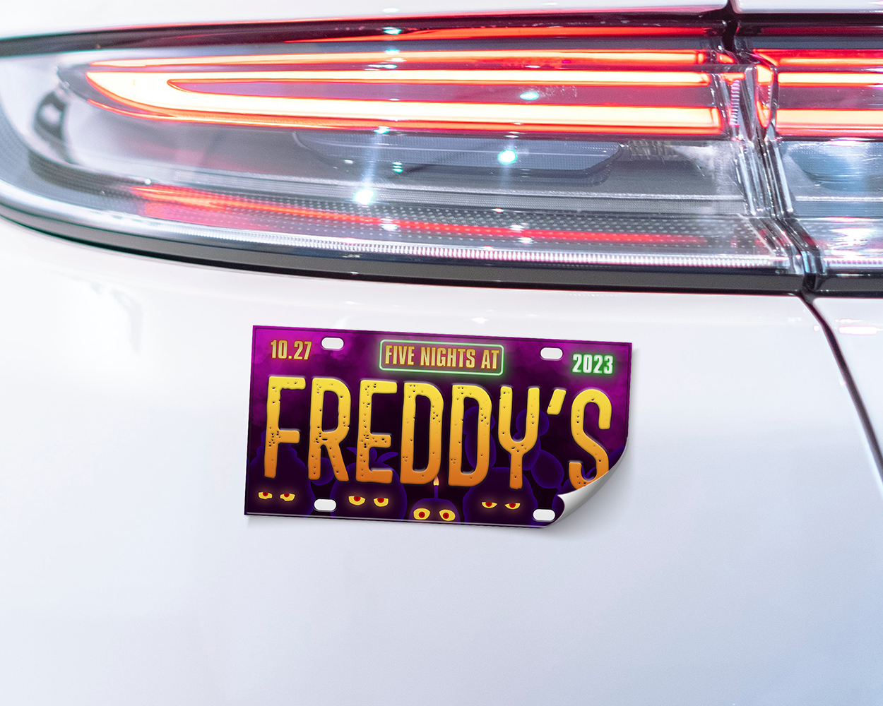 Freddy's (2023) movie bumper sticker - Image 2