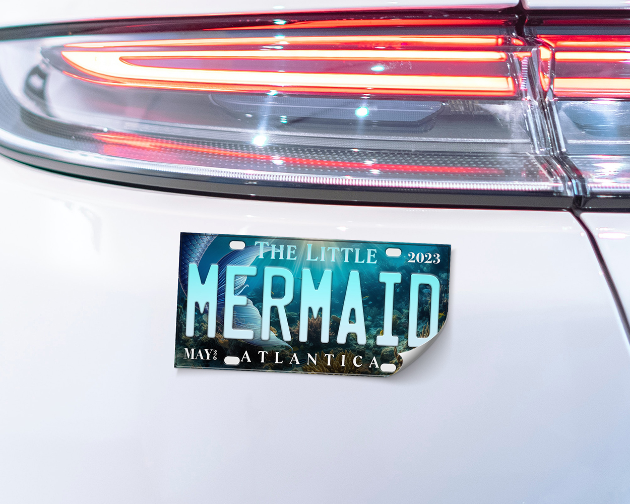 Little Mermaid (2023) movie bumper sticker - Image 2