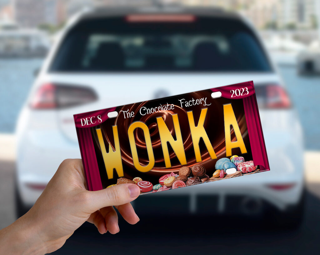 Wonka (2023) movie bumper sticker
