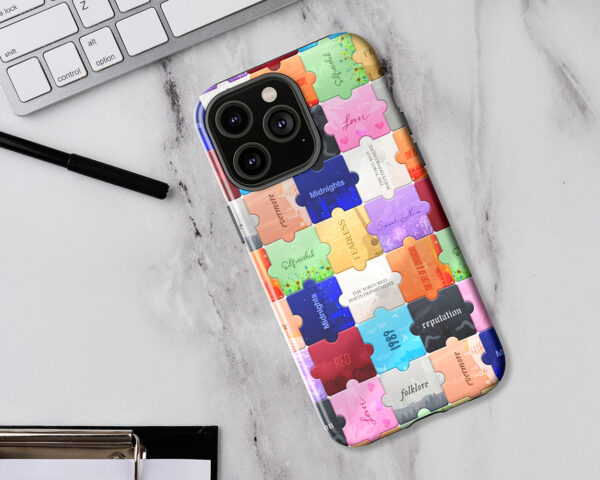 The Eras puzzles phone case