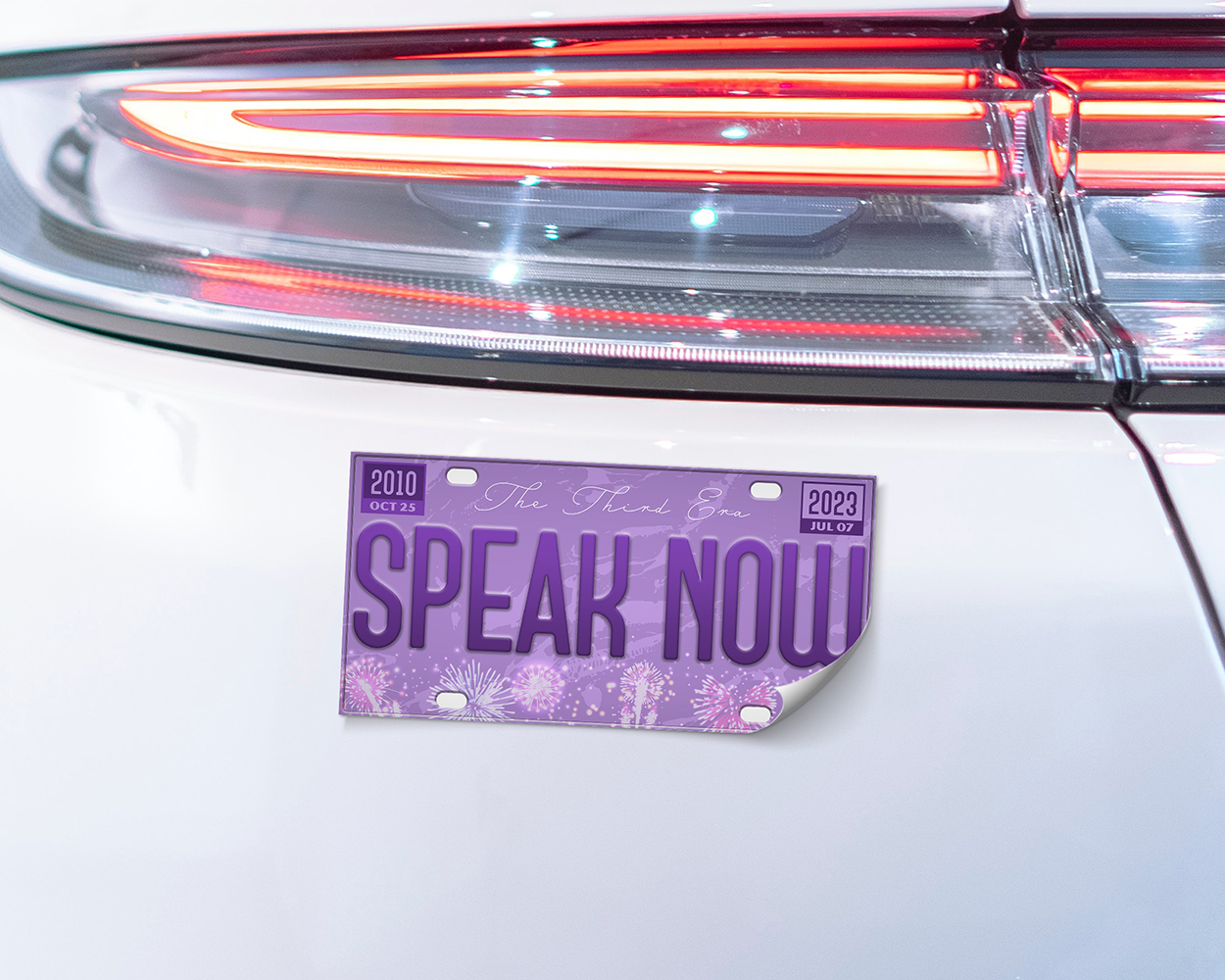 Speak Now era bumper sticker - Image 2