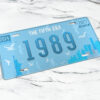 1989 era license plate