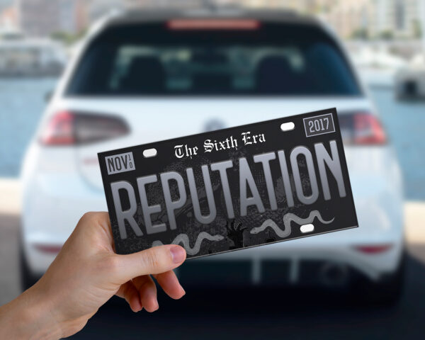Reputation era bumper sticker