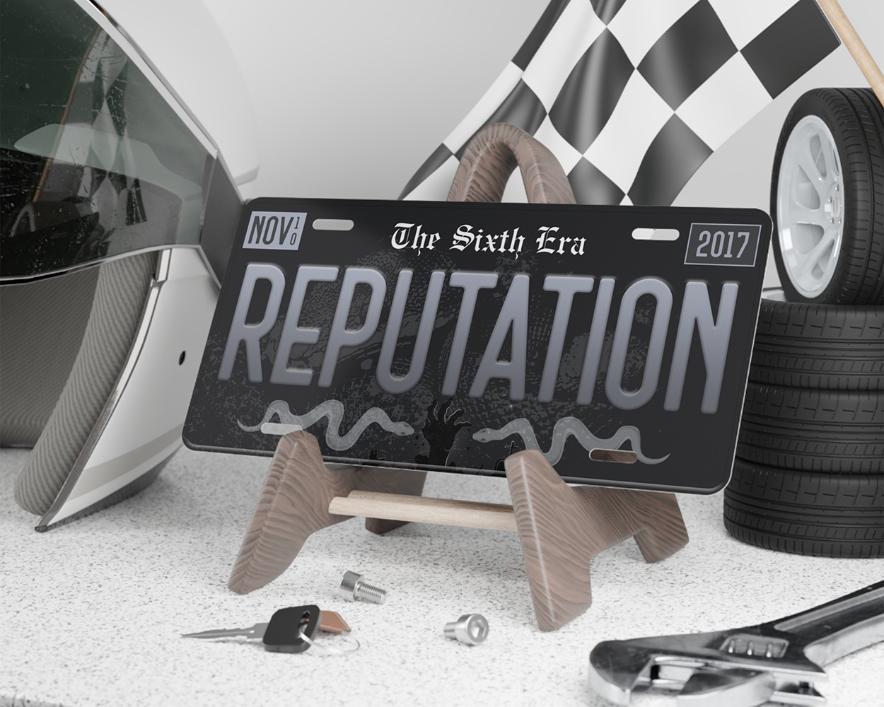 Reputation era license plate - Image 2