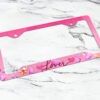 Lover era license plate frame