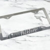 Folklore era license plate frame