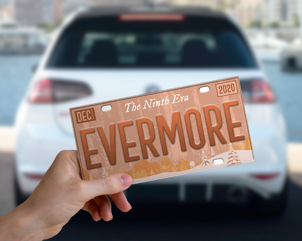 Evermore era bumper sticker