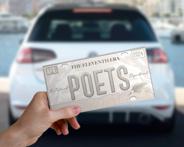Tortured Poets era bumper sticker