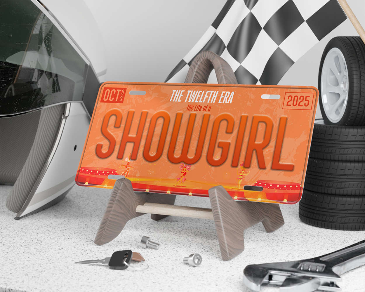 Showgirl era license plate - Image 2