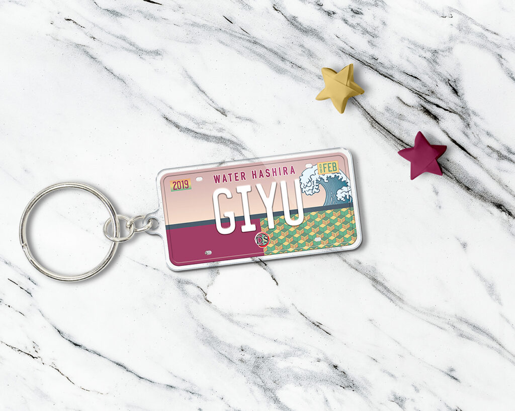 Giyu Tomioka Hashira acrylic keychain
