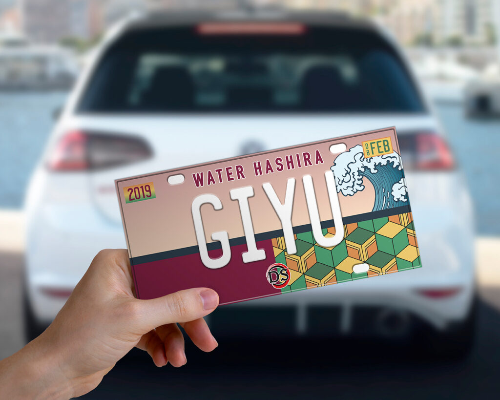 Giyu Tomioka Hashira bumper sticker