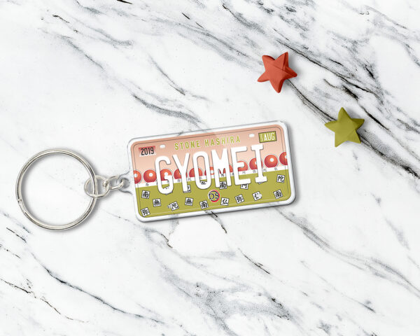 Gyomei Himejima Hashira acrylic keychain