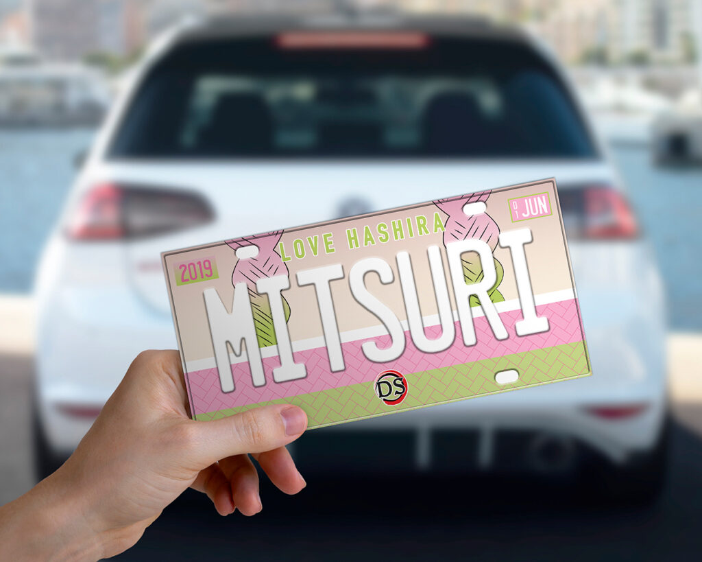 Mitsuri Kanroji Hashira bumper sticker