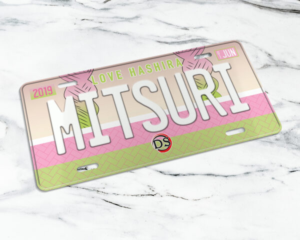 Mitsuri Kanroji Hashira license plate