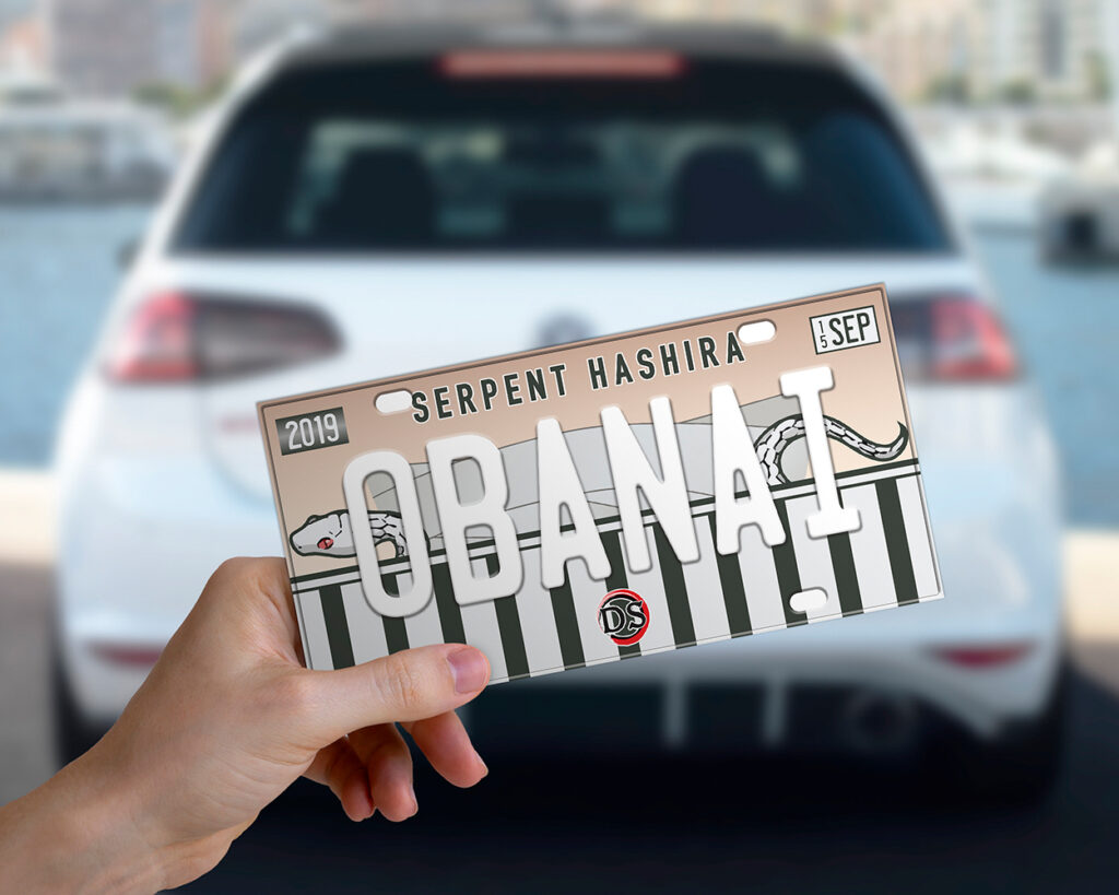 Obanai Iguro Hashira bumper sticker