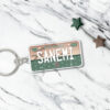 Sanemi Shinazugawa Hashira acrylic keychain
