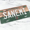 Sanemi Shinazugawa Hashira license plate