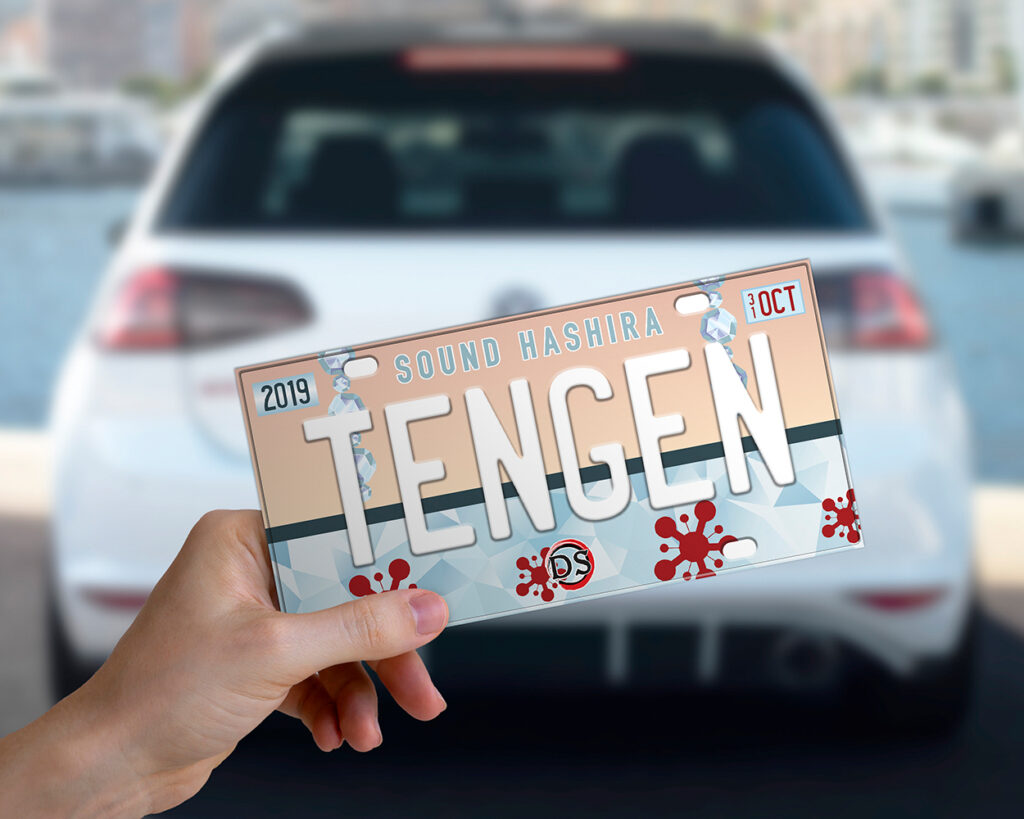 Tengen Uzui Hashira bumper sticker