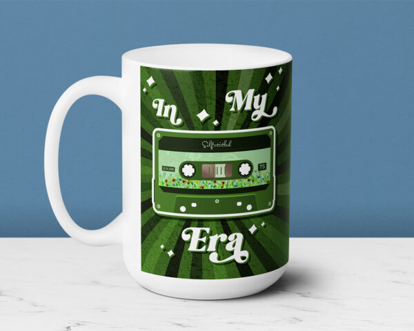 In my Self-titled era vintage cassette tape ceramic mug