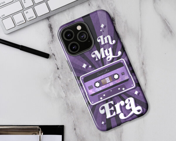 In my Speak Now era vintage cassette tape phone case
