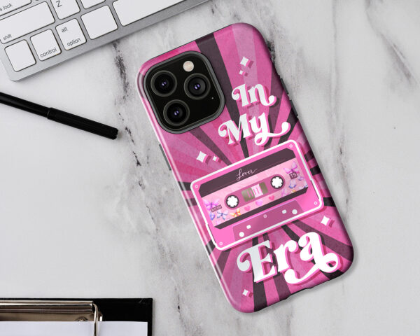 In my Lover era vintage cassette tape phone case