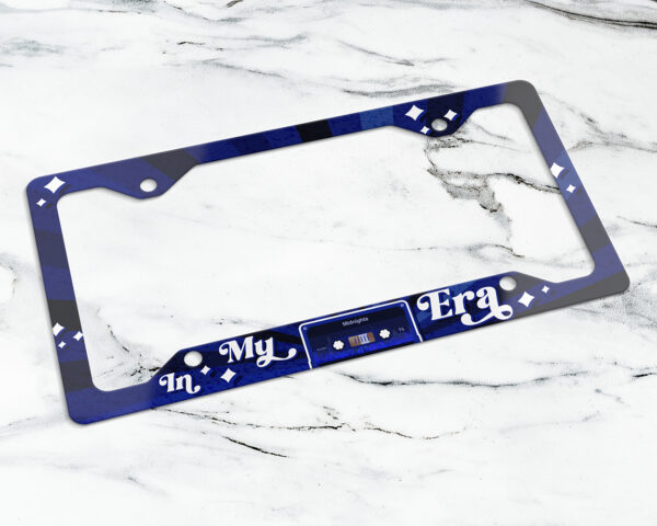 In my Midnights era vintage cassette tape license plate frame