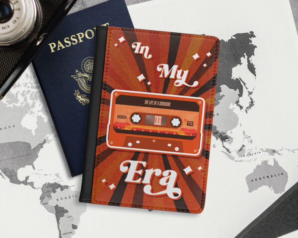 In my Showgirl era vintage cassette tape passport cover