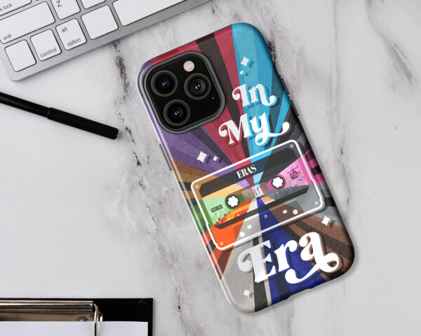In my Eras era vintage cassette tape phone case