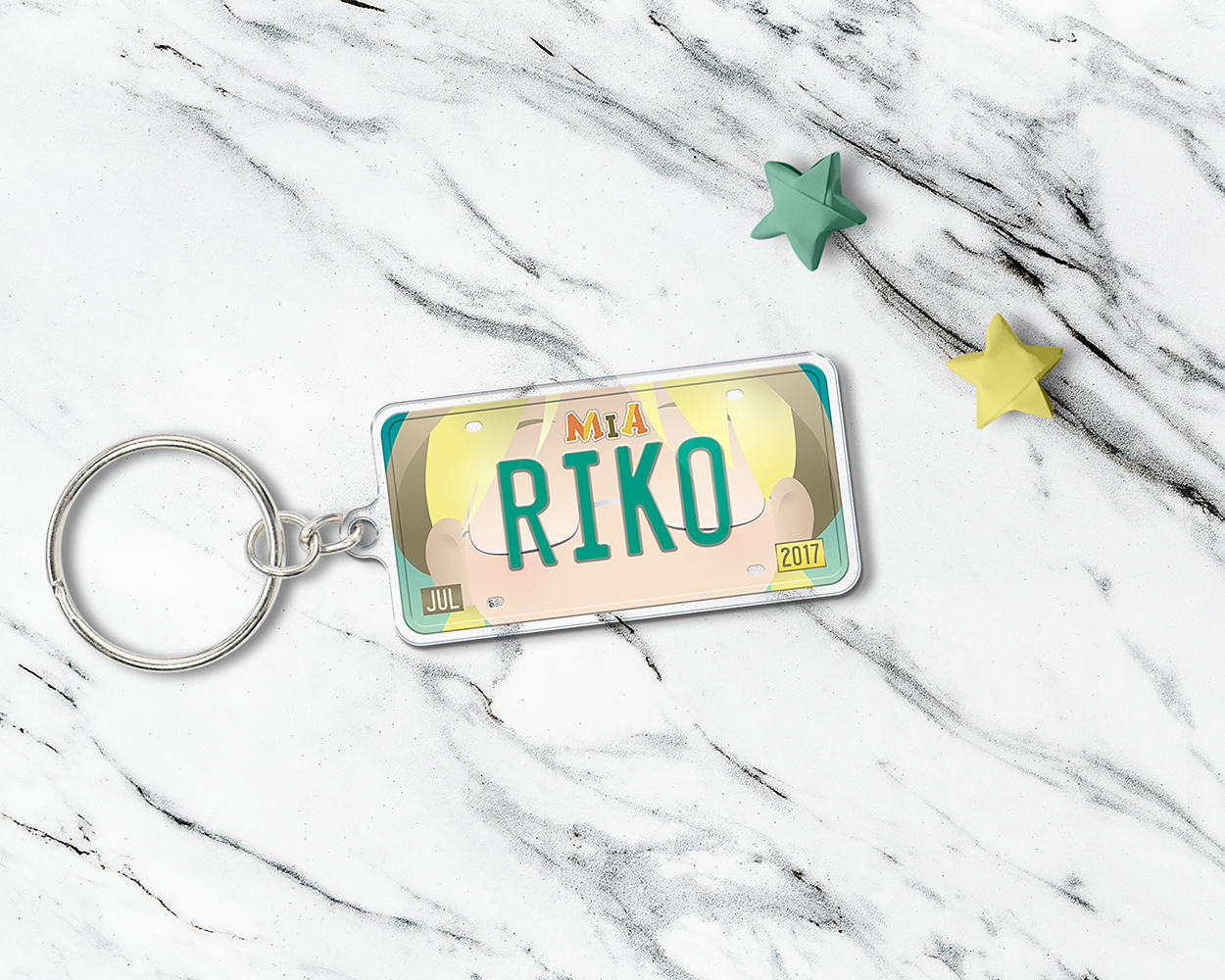 Collection of Made in Abyss anime characters acrylic keychains - Image 2