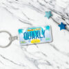 Quaxly acrylic keychain