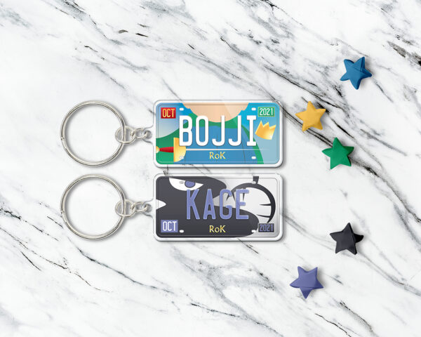 Collection of Ranking of Kings anime characters acrylic keychains