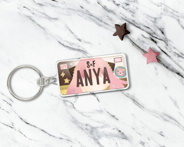 Anya Forger acrylic keychain