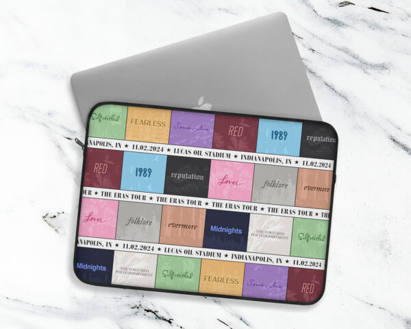 The Eras Tour laptop sleeve