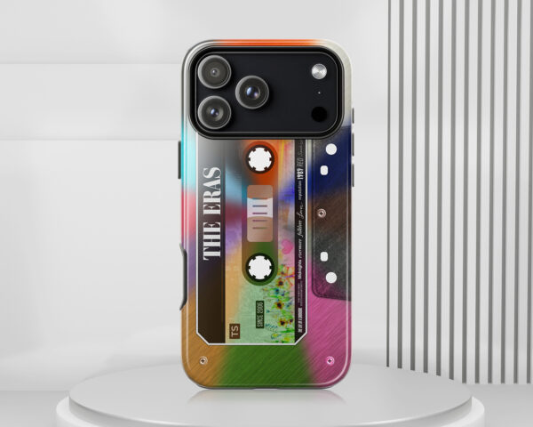 The Eras cassette tape phone case