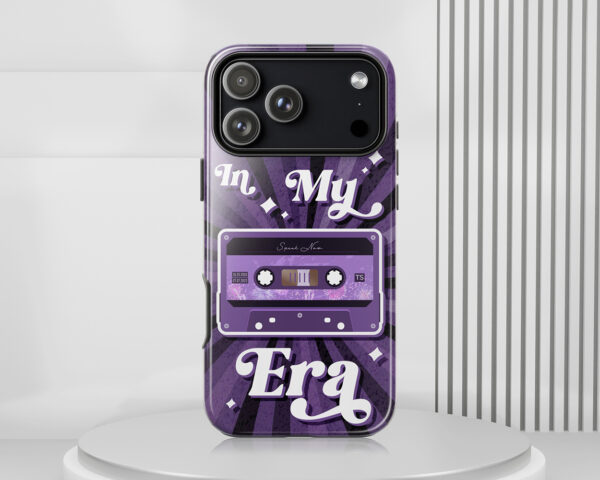 In my Speak Now era vintage cassette tape phone case