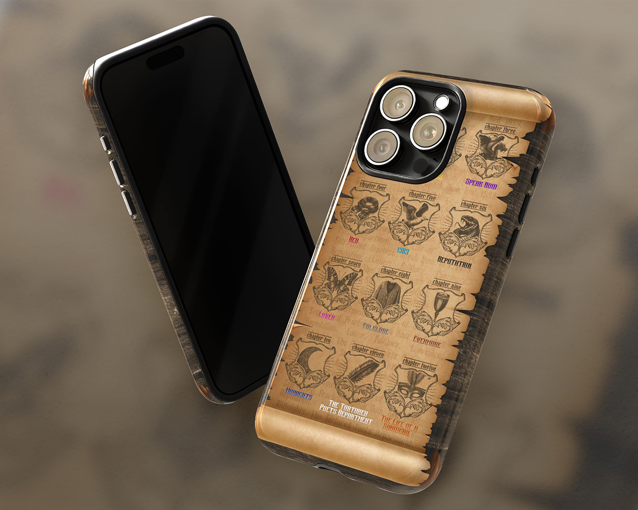 All eras medieval scroll phone case - Image 3