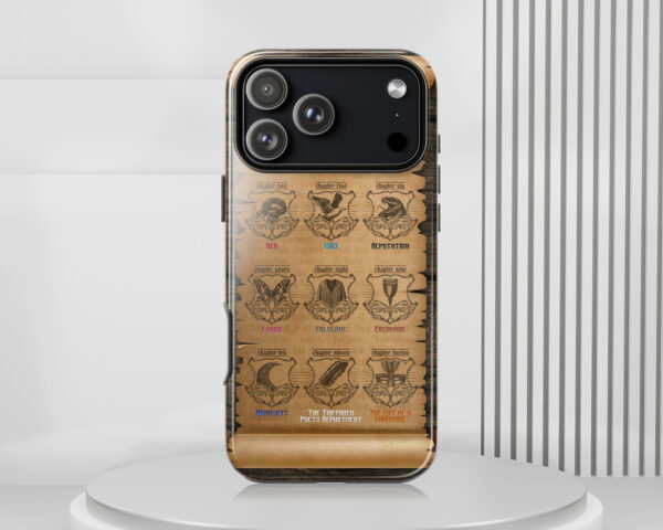 All eras medieval scroll phone case