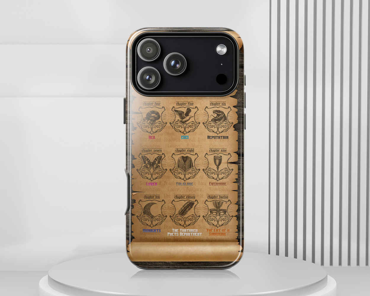 All eras medieval scroll phone case