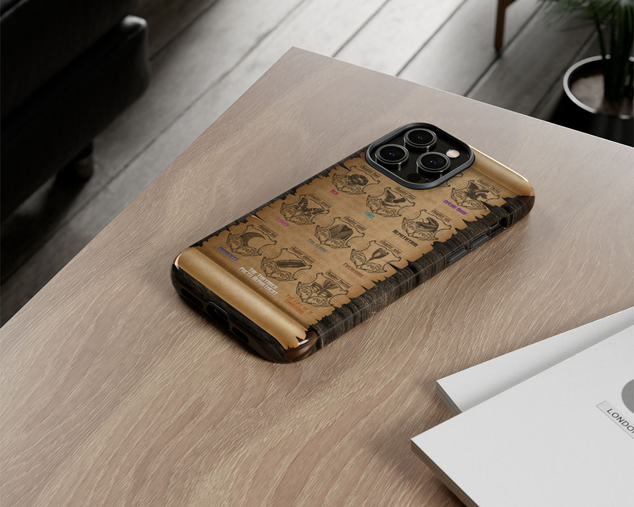 All eras medieval scroll phone case - Image 2