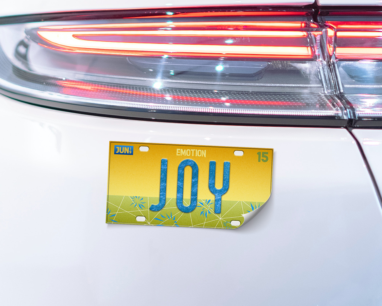 Joy emotion bumper sticker - Image 2