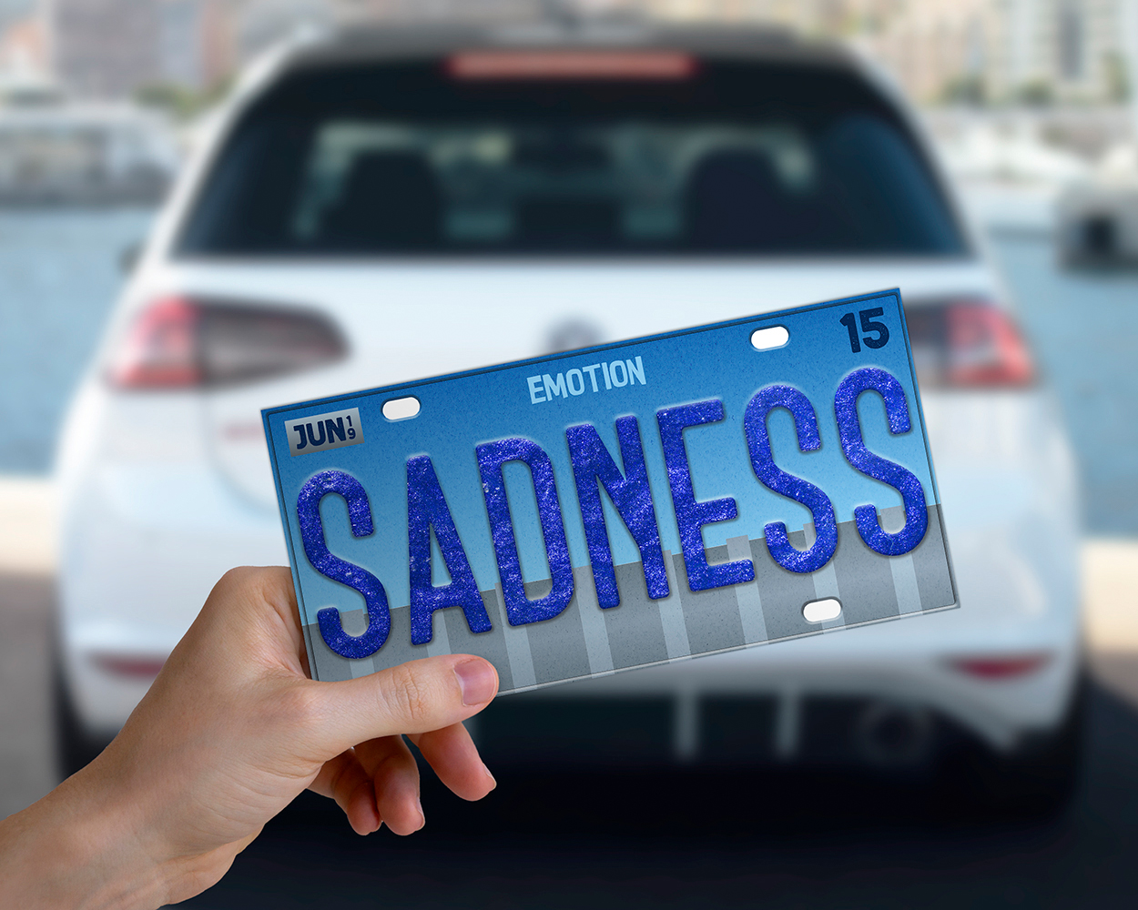 Collection of InsideOut emotion characters bumper stickers - Image 3