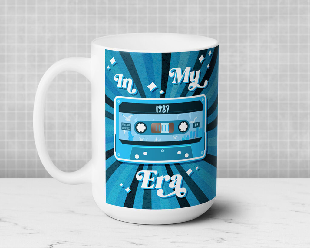 In my 1989 era vintage cassette tape ceramic mug