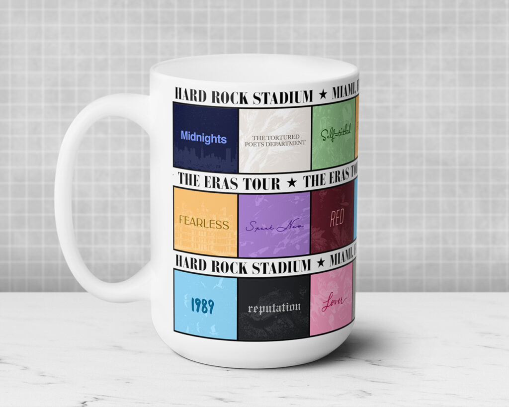 The Eras Tour ceramic mug