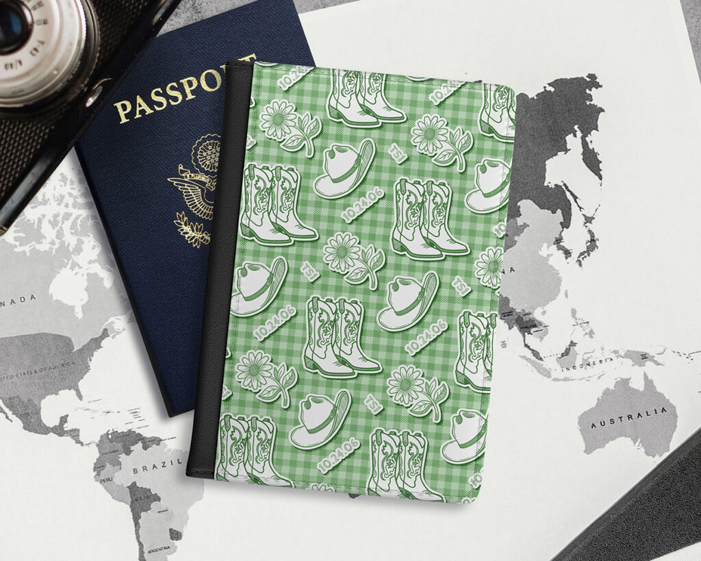 Self-titled era icon pattern passport cover