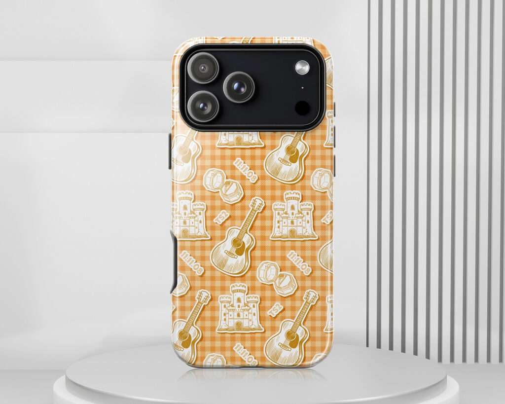 Fearless era icon pattern phone case